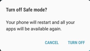 Disable Safe Mode on Samsung Galaxy A30s