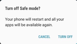 Disable Safe Mode on HTC One M9