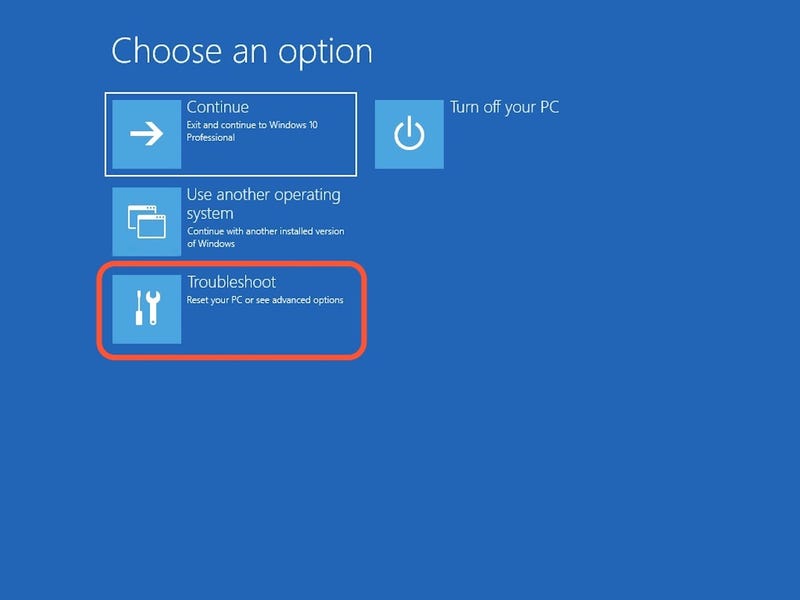 Boot Windows 10 in Safe mode and exit 