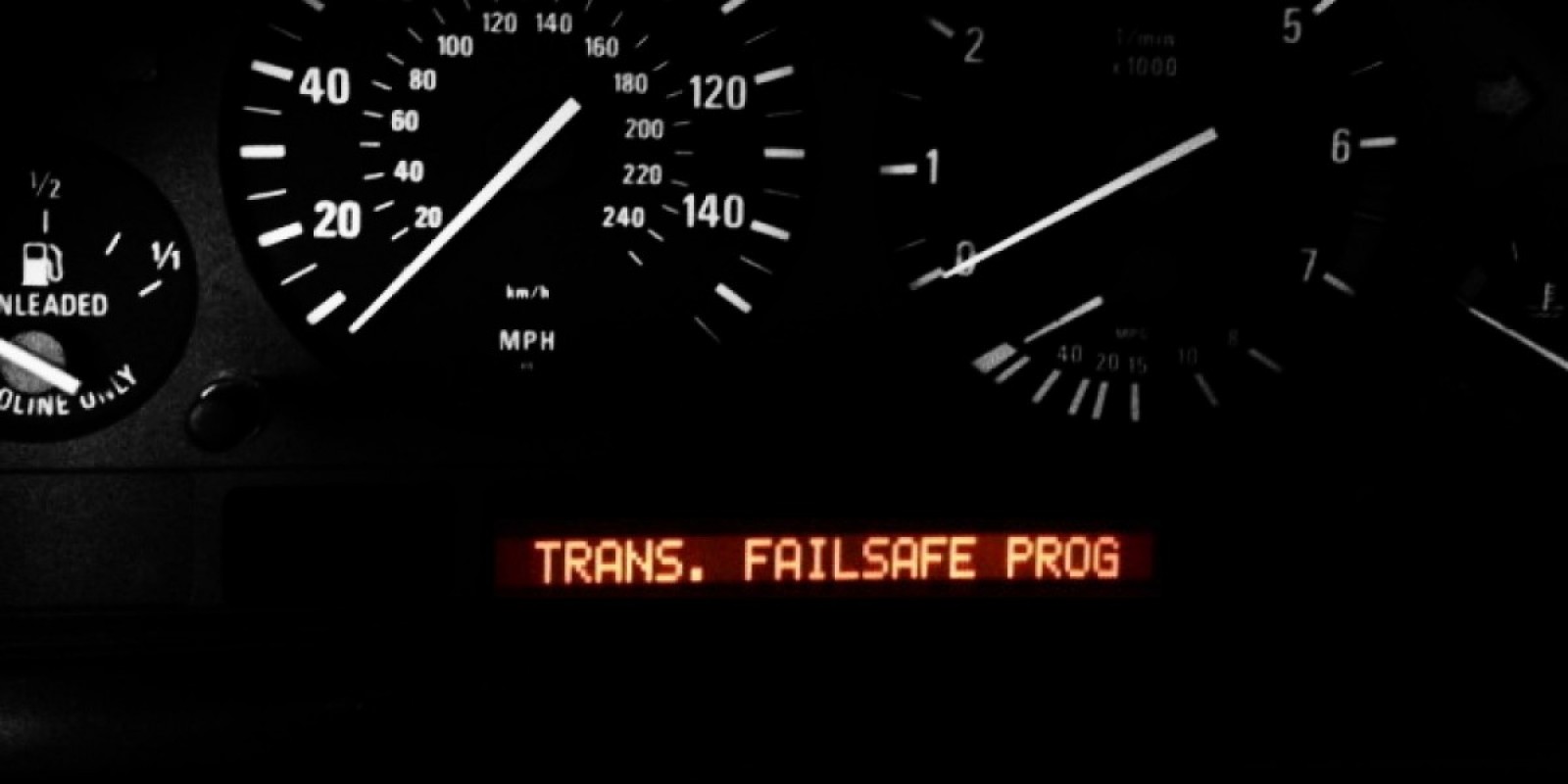 What is BMW transmission failsafe mode?