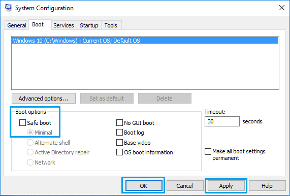 Exit Safe Mode in Windows 10 using 3 methods