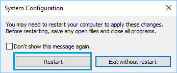 Exit Safe Mode in Windows 10 using 3 methods