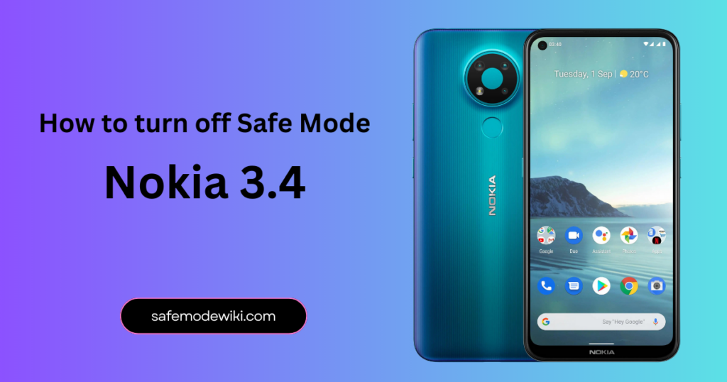 How to turn off Nokia 3.4 Safe Mode