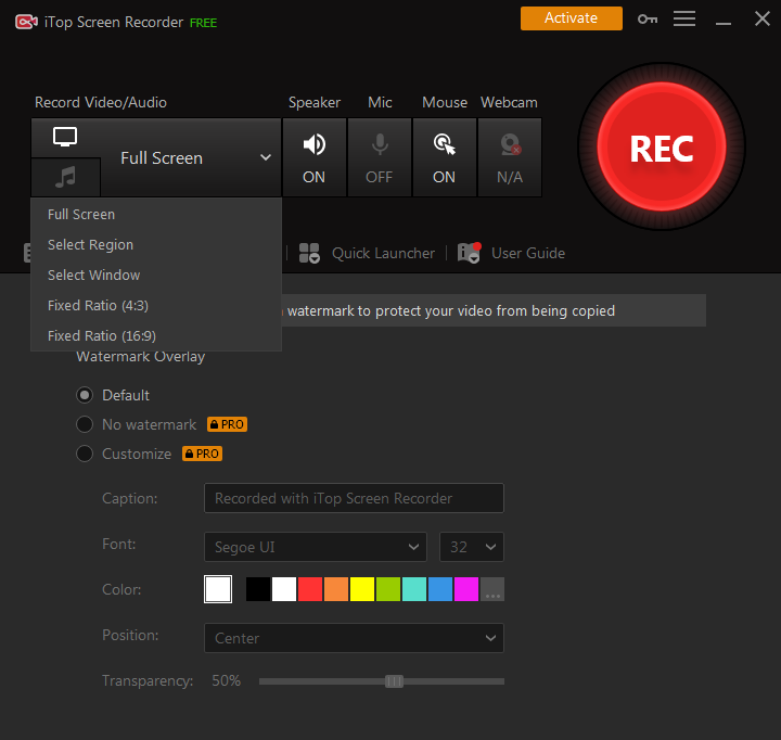 iTop Screen Recorder - Screen Recorder for Windows 10 and Zoom Meeting