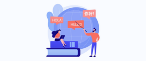 How has the internet changed the global language?