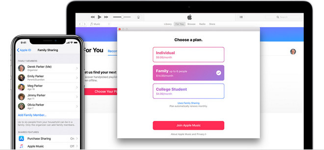 How to add family members to your Apple Music subscription