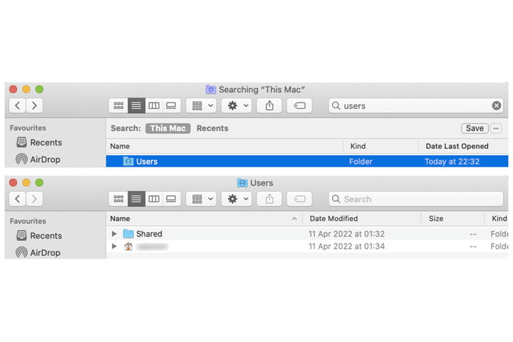 share the files via Mac with others 