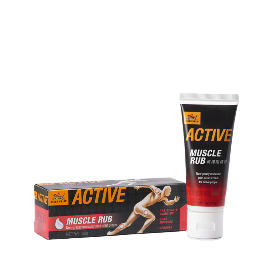 Tiger balm active muscles rub- The best sore muscle cream