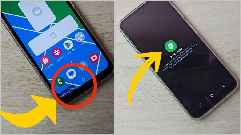 Enable and Disable Safe Mode on Samsung Galaxy A21s