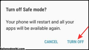 Disable Safe Mode on Realme 6i