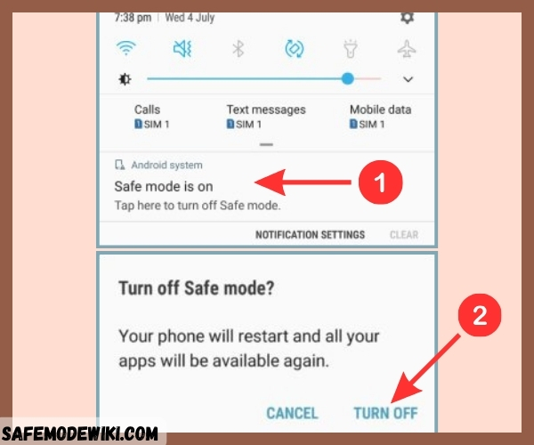 how to disable safe mode in oppo